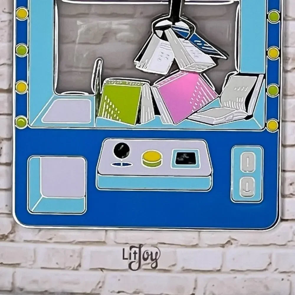 LitJoy Lunacorn Book Claw Machine Pin- Enamel Pin 2025